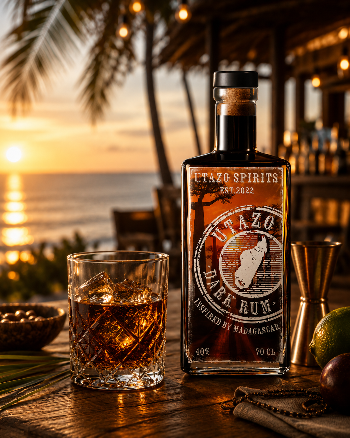 Madagascar-Inspired Dark Spiced Rum